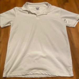 3/$20 IZOD Husky Fit White Polo